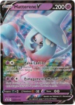 POKÉMON -Hatterene V PS200 - Carta Gigante ( colecionismo, colecionador, jogos, animes, estratégia)