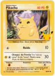 POKÉMON - Card Carta Pokémon Tcg Pikachu 40 Ps 58/102 - Carta Gigante ( colecionismo, colecionador, jogos, animes, estratégia)