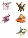 POKÉMON - Lote com 5 pins, motivo Pokémon ( colecionismo, colecionador, jogos, animes, estratégia)
