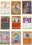 POKÉMOM - lote com 09 cartas espeçiais diversas (colecionismo, colecionador, jogos, animes, estratégia) 219#