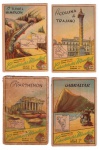 Estampas Eucalol - Colecionismo Lote: 237com 04 Unidades - Memorabilia, Albúns de figurinha em bom estado apesar da idade, amareladas e com desgastes, conforme mostra as fotos, no estado, obs.: os lotes estão definidos conforme disposição das fotos e não serão retirados de um para montar outro.