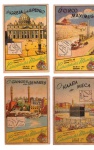 Estampas Eucalol - Colecionismo Lote: 238 com 04 Unidades - Memorabilia, Albúns de figurinha em bom estado apesar da idade, amareladas e com desgastes, conforme mostra as fotos, no estado, obs.: os lotes estão definidos conforme disposição das fotos e não serão retirados de um para montar outro.