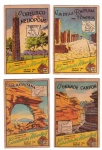 Estampas Eucalol - Colecionismo Lote: 244 com 04 Unidades - Memorabilia, Albúns de figurinha em bom estado apesar da idade, amareladas e com desgastes, conforme mostra as fotos, no estado, obs.: os lotes estão definidos conforme disposição das fotos e não serão retirados de um para montar outro.