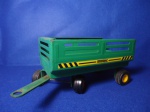 ANTIGA CARRETINHA EM LATA anos 80 - 9x10x16 - Industria Chinesa - *** no estado - (Brinquedo Antigo - colecionavel)