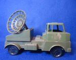 Brinquedo ESTRELA anos 70 - Caminhão Radar militar em plástico injetado - NO ESTADO - Industria Brasileira - (colecionavel, militaria)