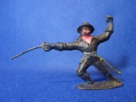 Bonecos GULLIVER - ZORRO - Zorro Espadachim `peças para restauro`- NO ESTADO, industr. Brasileira - plástico injetado (personagens de quadrinhos e cinema, colecionável, brinquedo)