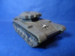 Brinquedo ESTRELA anos 70 - Tanque de Guerra sem o cano do canhão (c) militar em plástico injetado - NO ESTADO - Industria Brasileira - (colecionavel, militaria)