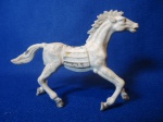Brinquedo Forte Apache Gulliver - Cavalo índio - indústria Brasileira - NO ESTADO (colecionável, colecionador, soldadinhos, miniatura)