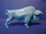 Brinquedo Série zoologico Guliver - Bisão - plástico,década de 1970 indústria Brasileira - NO ESTADO (Raro, colecionável, colecionador, bonecos, miniatura)