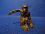 Brinquedo Série zoologico Guliver - Macaco - plástico,década de 1970 indústria Brasileira - NO ESTADO (Raro, colecionável, colecionador, bonecos, miniatura)