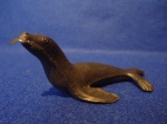 Brinquedo Série zoologico Guliver - Foca - plástico,década de 1970 indústria Brasileira - NO ESTADO (Raro, colecionável, colecionador, bonecos, miniatura)