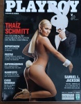Revista Playboy nº463   2013 (Edição de Assinante) Capa com Thaíz Schmitt celebrando os grandes ensaios da história da revista. Conteúdos exclusivos sobre UFC, carros esportivos, festas de fim de ano, política e entrevista com Samuel L. Jackson.