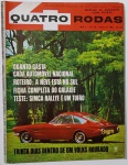 Revista Quatro Rodas Nº 59    1965   Edição clássica da Revista Brasileira de Automóveis e Turismo, com capa vibrante de um carro vermelho em meio à natureza. Destaques: consumo dos automóveis nacionais, roteiro para ver neve no Sul, ficha completa do Galaxie, teste do Simca Rallye e a curiosa matéria 30 dias dentro de um Volks roubado. Preço original Cr$ 400. Uma relíquia para colecionadores e entusiastas da história automobilística brasileira.