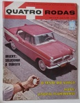 Revista Quatro Rodas Nº 18   1962   Edição clássica com teste do Simca, mapa do litoral fluminense e matéria urgente sobre soluções para o trânsito. Capa com visual marcante e carro vintage em destaque. Perfeita para colecionadores e apaixonados por automobilismo histórico.