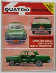 Revista Quatro Rodas  Nº 53    1964   Edição especial com 40 páginas sobre o Salão do Automóvel, incluindo o Volkswagen 65 semiconversível. Destaque para o Chevrolet Amazona em três ângulos e matérias sobre esportes, aventura e roteiros internacionais como Ibirapuera, Tóquio e Paris. Uma relíquia para colecionadores e fãs da história automotiva.