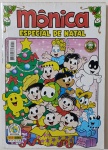 Mônica Especial de Natal  Nº 14 Edição comemorativa publicada por Mauricio de Sousa Editora e Panini Comics, com histórias natalinas da Turma da Mônica. Capa festiva com Mônica e amigos ao redor da árvore de Natal. Destaque para o selo Cebolinha 60 Anos.  Ideal para colecionadores e fãs da série.