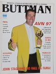 Revista Buttman nº 30  Ano III. Edição com cobertura do AVN 97, perfil de Bruce Seven, histórias de Roxanne Hall e destaque para John Stagliano no Hall da Fama. Conteúdo adulto, proibido para menores de 18 anos.