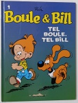 Boule & Bill  Tel Boule, Tel Bill (Edição nº 1) Criado por Roba e publicado pela Dupuis, este primeiro volume apresenta as aventuras cômicas de Boule, um garoto travesso, e seu fiel cão Bill. Com humor leve e traços carismáticos, a dupla conquista leitores de todas as idades em histórias cheias de ternura e travessuras.