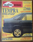 Quatro Rodas  Agosto/1991  Edição de Aniversário Destaque: lançamento do Fiat Tempra, comparativo Versailles x Monza x Santana, e matéria especial sobre Ayrton Senna. Imperdível para colecionadores!