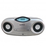 Rádio AM FM e Toca Fitas Gradiente, 42 x 22 Alt. 18 cm.