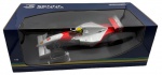 Ayrton Senna - Raro e grande carro da F1 Ayrton Senna GP Austrália 1993 / McLauren Ford MP4/8 (41ª competição e última vitória do astro do automobilismo). Peças em metal, pneus de borracha. Escala: 1:18 Edição limitada de 994 peças. Produto licenciado pelo Instituto Senna. Fabricado na Alemanha.
