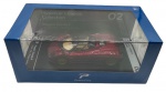 MINIATURA - Carro em metal modelo Pagani Zonda F, cor: Rosso Dubai, pneus em borracha. Pneus em borracha. Em embalagem acrilíca lacrada. Marca: PosterCars Escala 1:64
