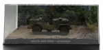 007 - Miniatura colecionável do carro Willys Jeep M606 do filme "Octopussy" da franquia 007 (James Bond). Escala 1:43