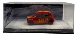 007 - Miniatura colecionável do carro Austin Mini do filme "On her majesty's secret service" da franquia 007 (James Bond). Escala 1:43