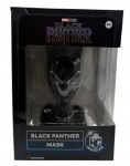 Escultura em resina oficial da Marvel representando máscara do Black Panther (Pantera Negra). Parte colada na base. Escala 1:2 Altura: 18,5cm Comprimento: 9,5cm