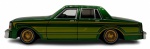 COLECIONISMO - Carro Chevrolet Caprice, ano 1987 feito em metal com detalhes em material sintético. Pintura automotiva e pneus de borracha. Abrem as portas, capô e mala. Escala 1:24  Altura: 6cm Comprimento: 21cm Largura: 7,5cm