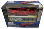 COLECIONISMO - Kit de montagem em metal Dia-Cast, carro modelo Ford Mustang Boss 302. Feito em metal com detalhes em material sintético. Pintura automotiva e pneus de borracha. Abrem portas, capô. Escala 1:24