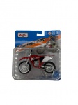 Colecionável - Moto Yamaha YZ-450F em metal com partes em material sintético. Escala: 1:18 Marca: Maisto