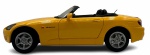 COLECIONISMO - Carro modelo Honda S2000 conversível feito em metal com detalhes em material sintético. Pintura automotiva e pneus de borracha. Abrem as portas, capô e mala. Escala 1:18 Altura: 6cm Comprimento: 23cm Largura: 10cm