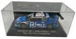 COLECIONISMO - Carro de Peugeot 307 - Allam Khodair / Blau Full Time Competições, ano 2010 em metal. Coleção StockCar (coleção oficial).  Companha expositor e caixa acrílica. Escala 1:43 Altura: 6,5cm Comprimento: 15cm Largura: 7,7cm