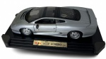 COLECIONISMO - Enorme e raro carro de coleção Jaguar XJ220, ano 1992, em metal. Pneus em borracha. As portas e capô abrem. Escala 1:12 Comprimento com base: 47cm Largura com base: 25,5cm Altura: 12cm