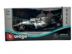 COLECIONISMO - Carro de corrida (Fórmula 1)  em metal Mercedes AMG Petronas, W10 ED POWER +. Piloto: Lewis Hamilton (nº44). Ano 2019. Embalagem original. Escala 1:43