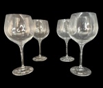 RCR - Quatro taças em fino cristal italiano translúcido para ginástica. Comprimento: 22cm
