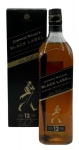 JOHNNIE WALKER BLACK LABEL - Whisky escocês original em embalagem 1L. Teor alcoólico: 40%