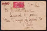 Brasil 1934 - Envelope circulado Rio São Paulo com selo comemorativo do Presidente Justo e pró-aeroporto. Verso com recepção!