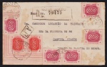 Brasil 1938 - Envelope circulado para Campina Grande com selos comemorativos da série Exposição Nacional Carimbos de saída do Rio de Janeiro!