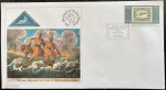 Africa do Sul - SELO SOBRE SELO. Envelope FDC com série completa de selos e carimbos comemorativos em perfeito estado de conservação! Estes envelopes são bastante raros de tiragem muito limitada e fazem parte de uma coleção denominada Fleetwood Golden Jubilee. Oportunidade!