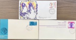 Brasil - Seleção de 3 bons envelopes FDC's, oficiais dos correios completos e de grande valor de catálogo em perfeito estado de conservação!