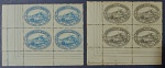 Brasil 1934 - Pereira Passos, série completa em quadras sem carimbo com goma!