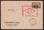 Brasil 1942 - Envelope circulado para o Rio de janeiro com selo comemorativo Café e carimbo comemorativo da cidade de Goiás!