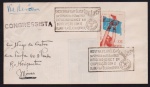 Brasil 1959 - Envelope circulado com selo comemorativo Basquete e carimbo comemorativo da Semana da Asa!