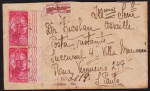 Brasil 1934 - Envelope circulado com selos comemorativos da série visita do presidente Justo e circulado para São Paulo!