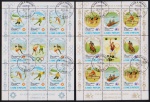 São Tomé e Príncipe 1984 - Jogos olímpicos (esportes), série de 2 mini blocos com 9 selos cada alusivos ao tema!