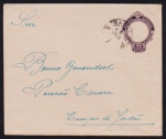 Brasil 1921 - Envelope inteiro postal no valor de 150 réis circulado para Campos do Jordão!
