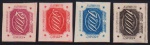 Brasil 1934 - Exposição Nacional, série completa sem carimbo!
