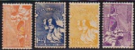 Brasil 1934 - Presidente Terra, série completa sem carimbo!